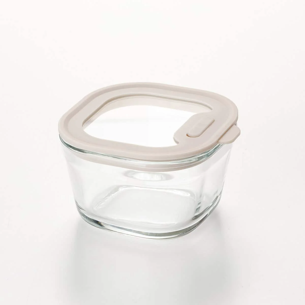 Fine Crafted High Borosilicate Glass Food Storage Container 240ml RC001 Mocha Environmentally Friendly