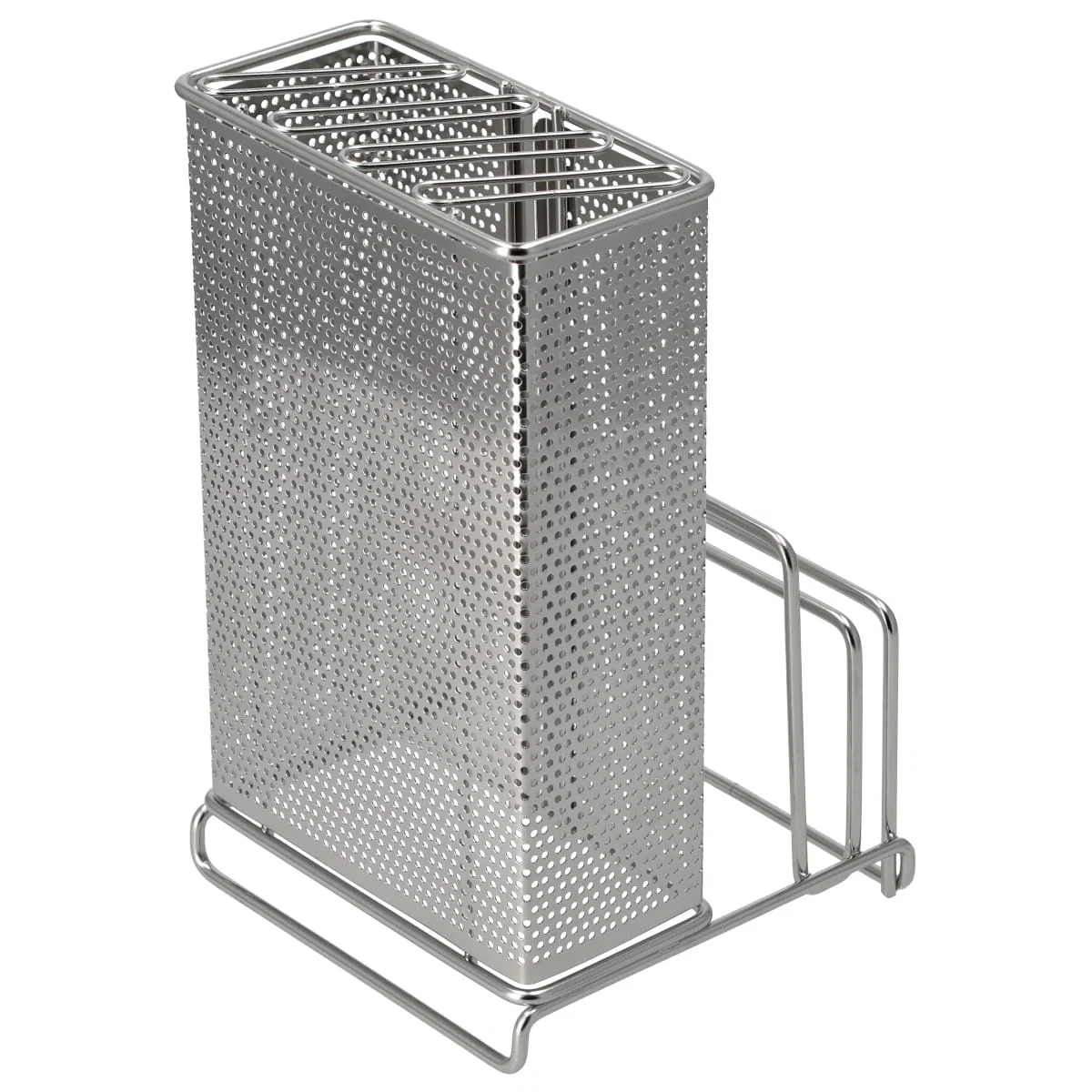 High-Performance Knife amp Cutting Board Stand Silver KY088 Professional