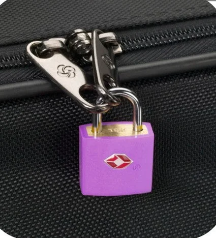 Versatile TSA LUGGAGE KEY LOCK PURPLE Prestigious