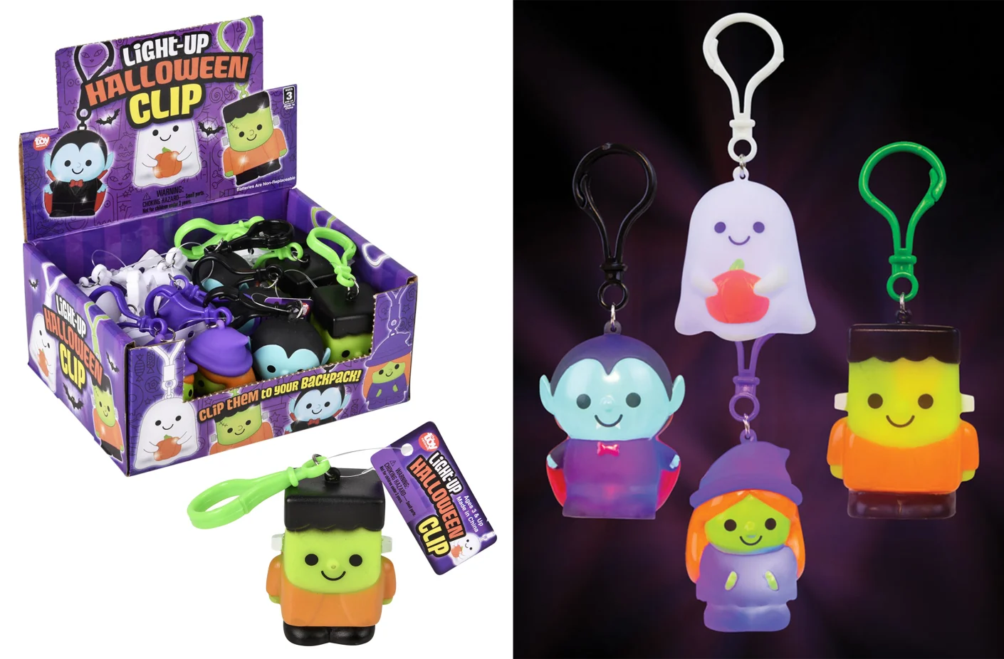 Durable HALLOWEEN LIGHT UP CLIP Crafted