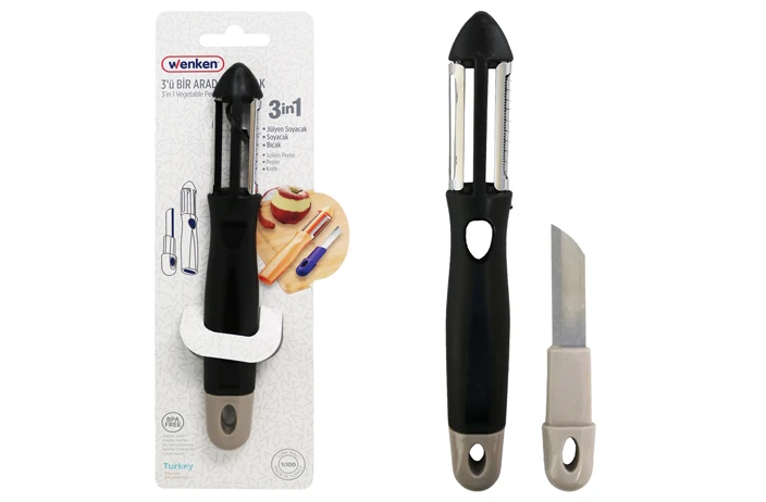 Long-Lasting KITCHEN PEELER 3-IN-1 Artisan