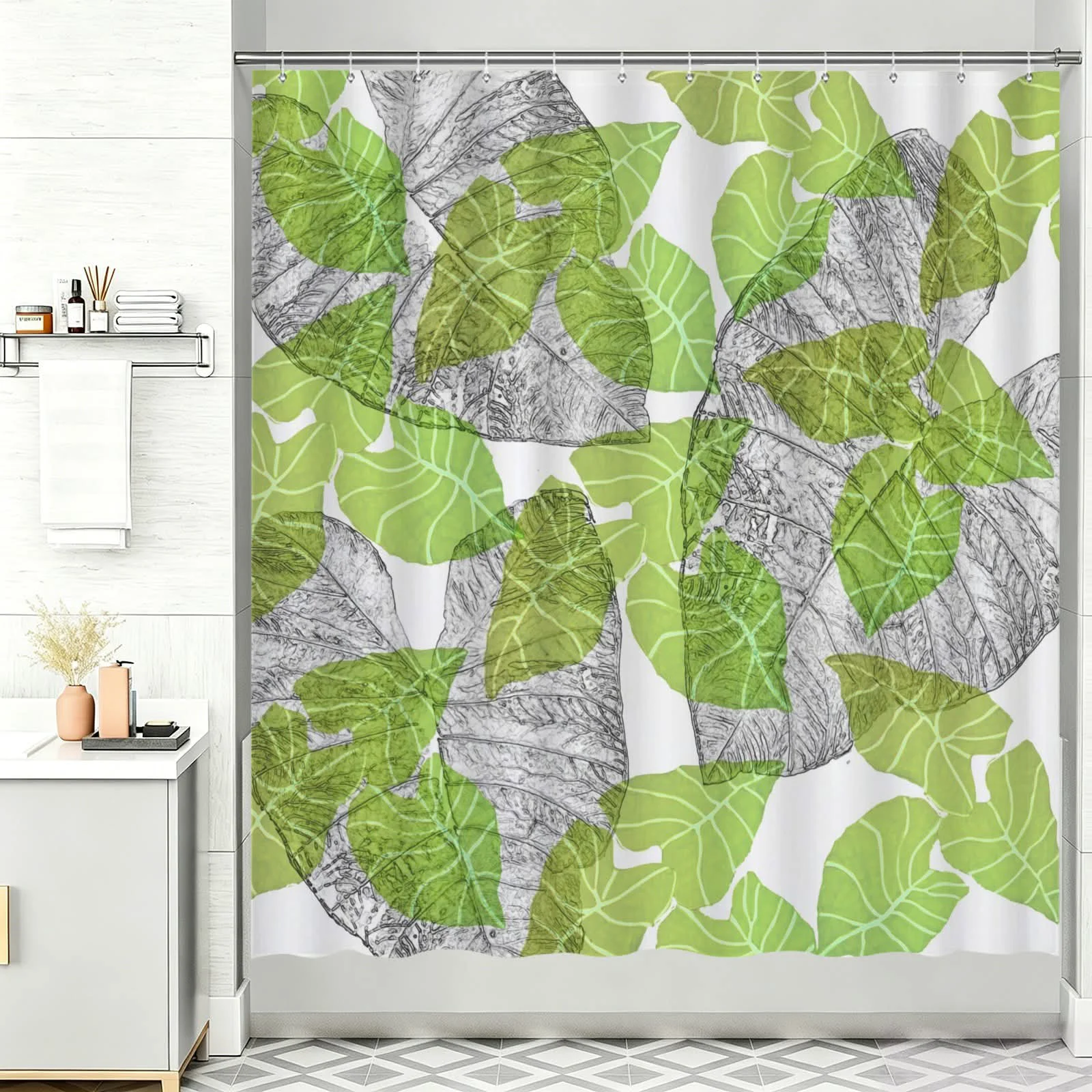 Flexible ROBERT JAMES SHOWER CURTAIN KALO ON INK Fast