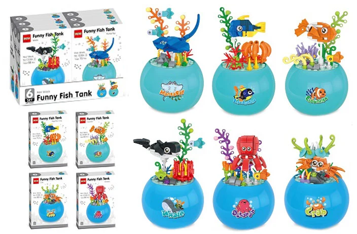 Superior LEGO FUNNY FISH TANK Dependable