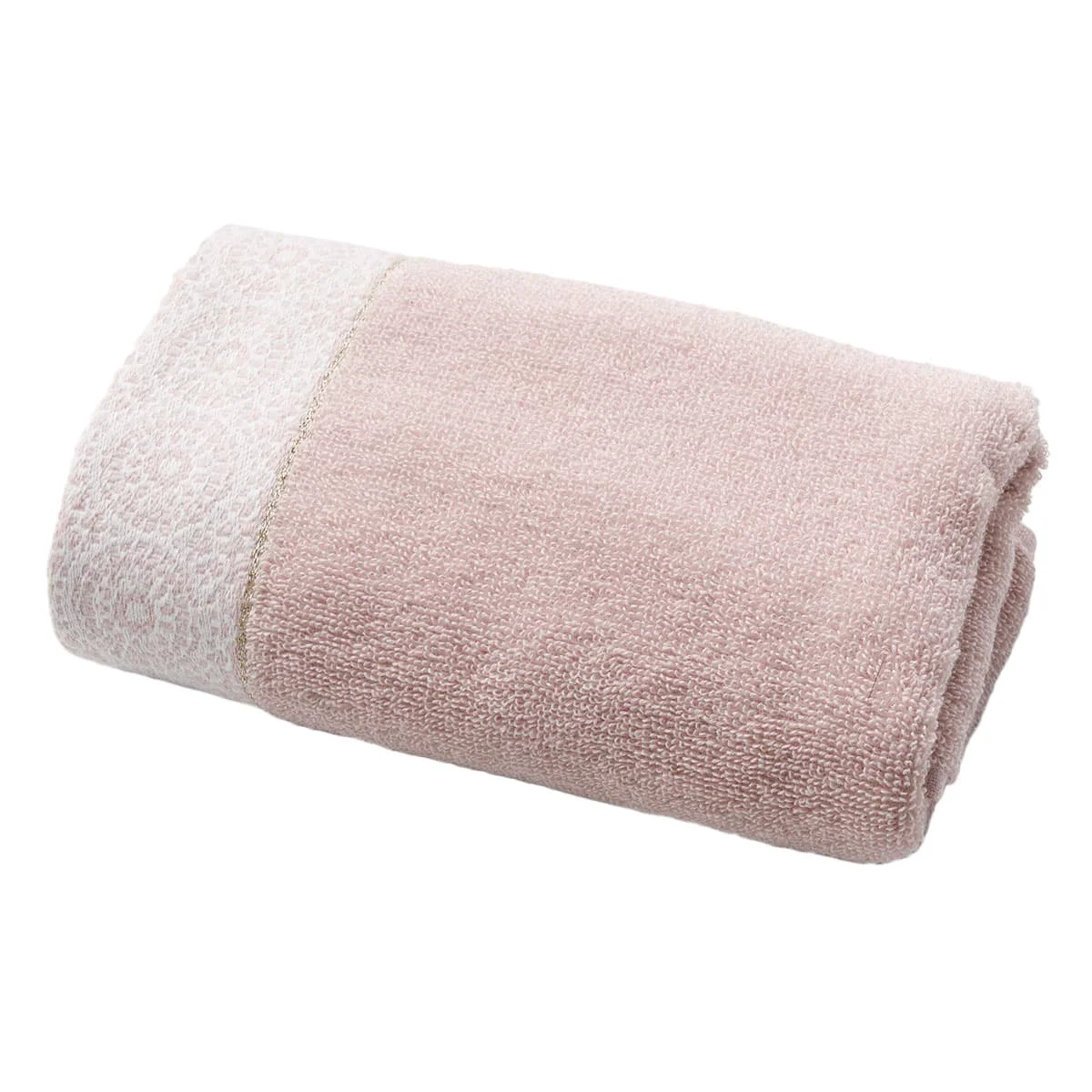 Environmentally Friendly Face Towel 34 x 80cm Light Grayish Rose Breathable