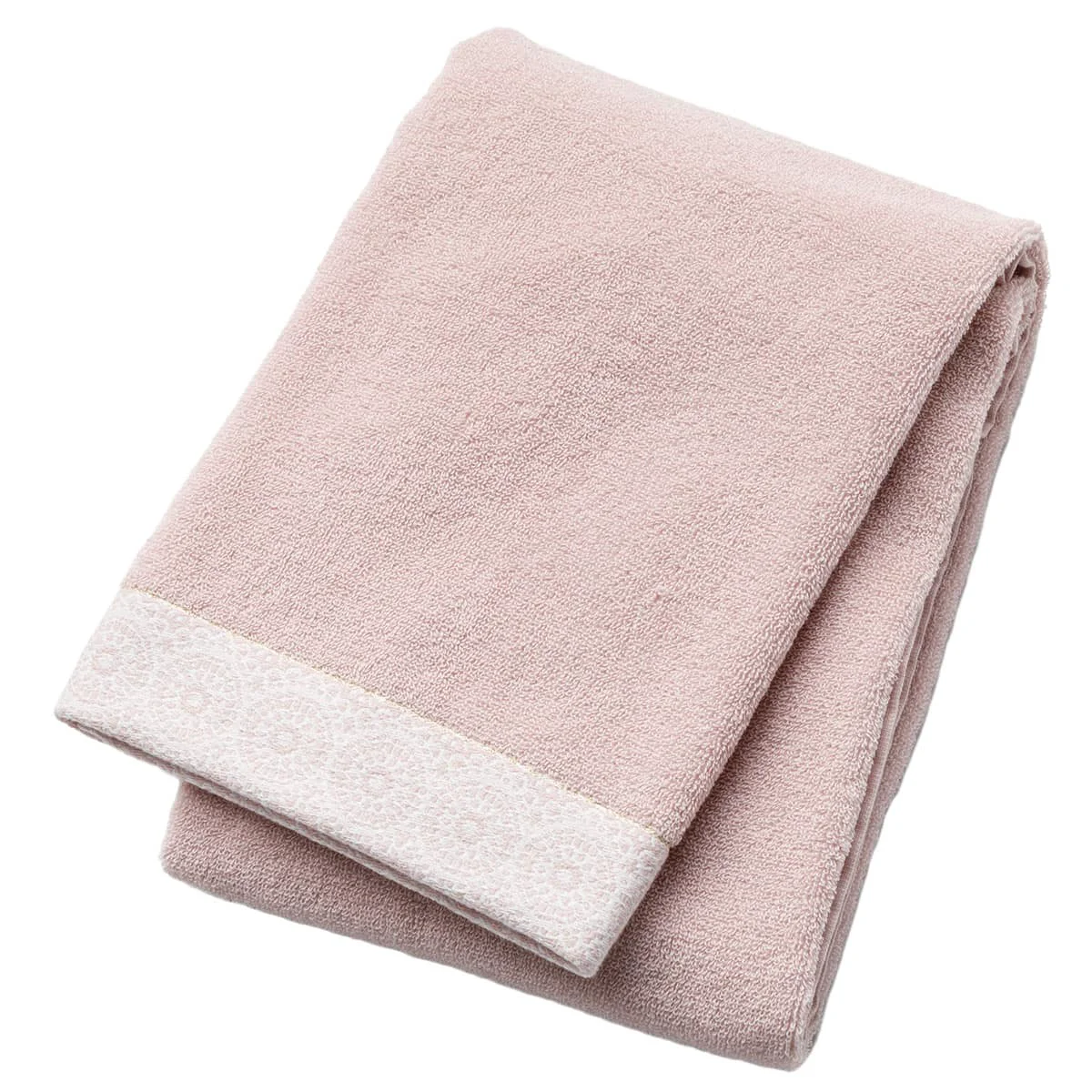 Original Bath Towel 60 x 120cm Light Grayish Rose Fashionable