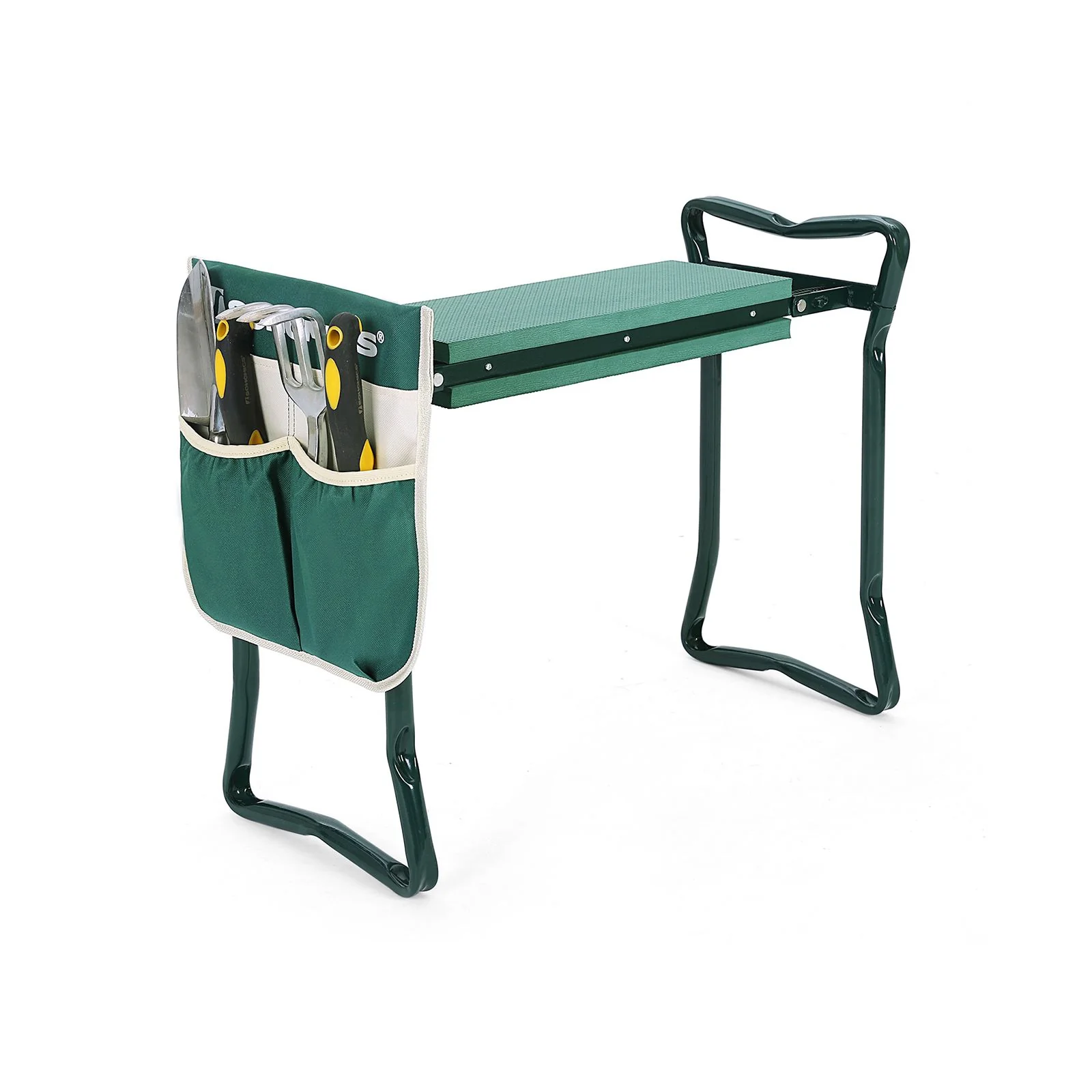 Green SONGMICS Fodable Garden Kneeler and Seat Smart