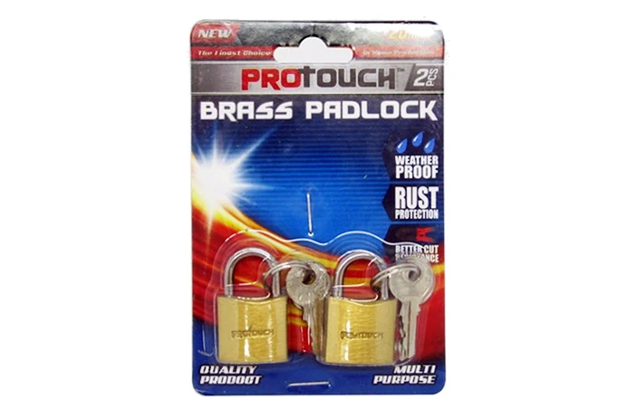 Exclusive BRASS PADLOCKS 3 4 quot 2 PACK Selected