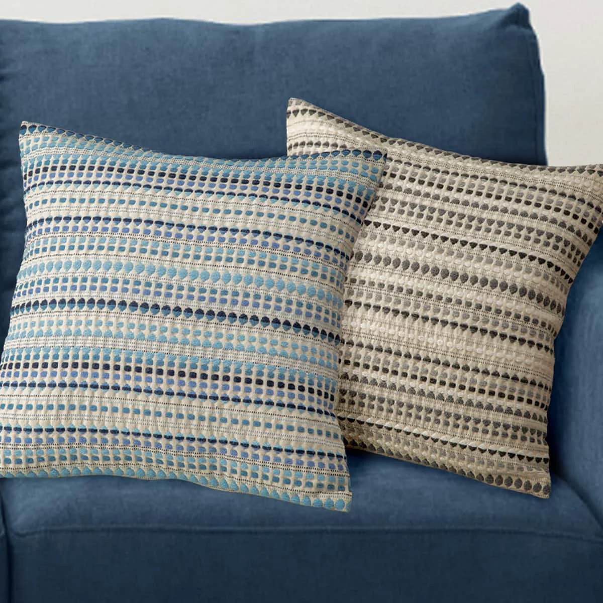 Quality Cushion Cover DT2501 45 x 45cm Blue Trendy
