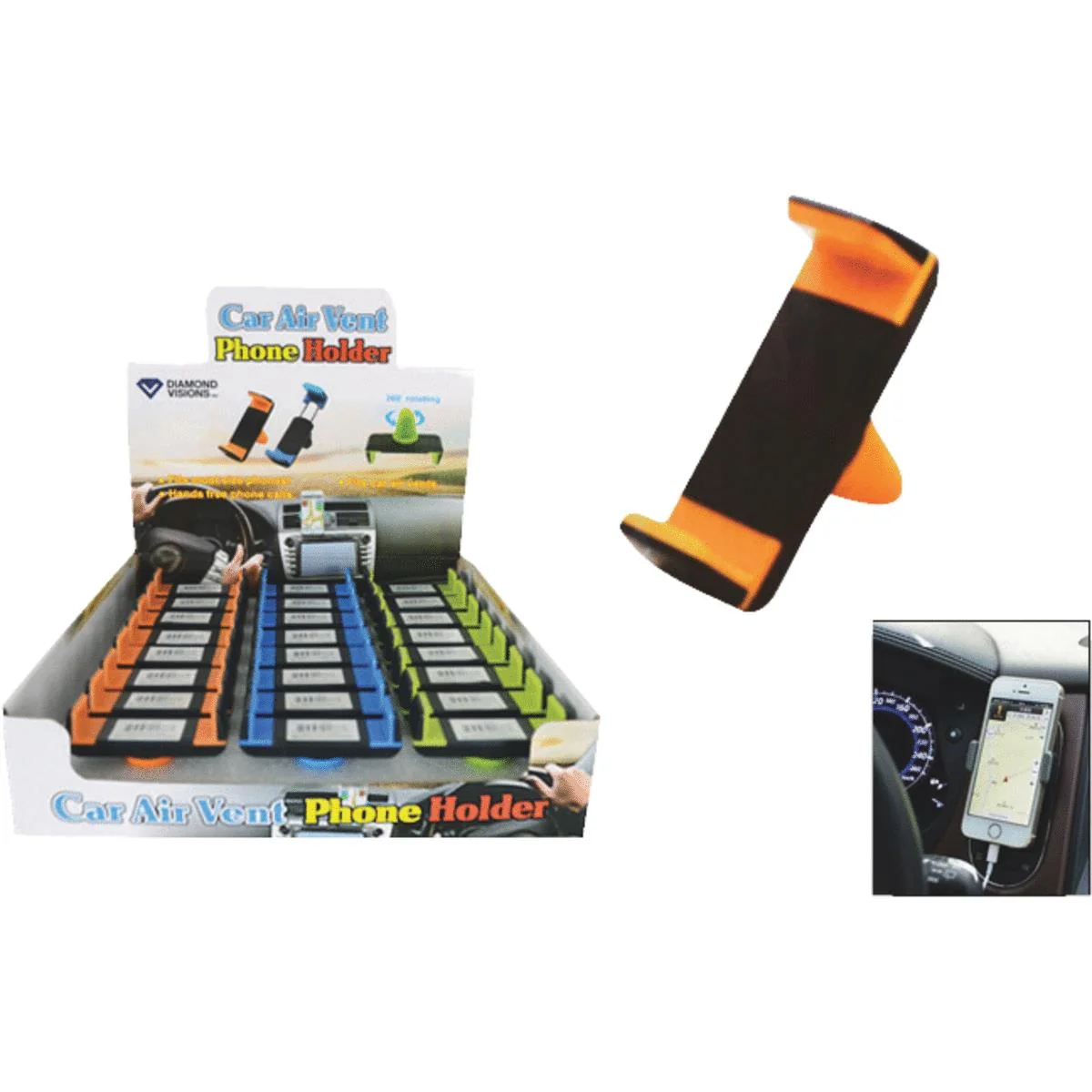 Convenient CAR AIR VENT PHONE HOLDER Authentic