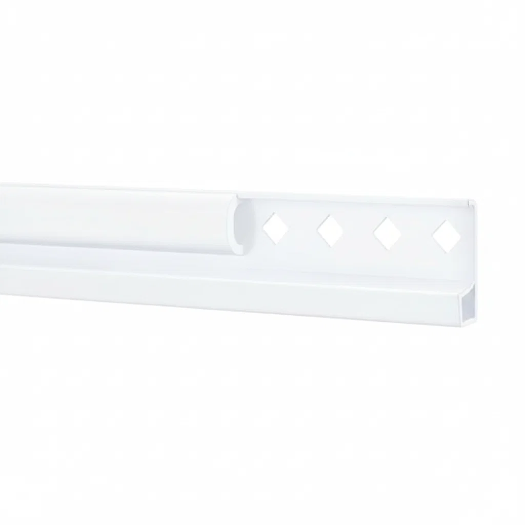 Specialty domRail Closet Hanging Rails w Covers – White Efficient