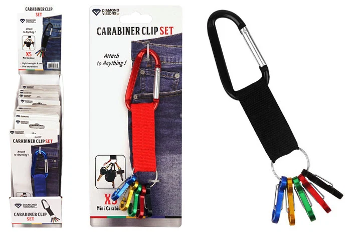 Clean CARABINER CLIP SET High-Quality
