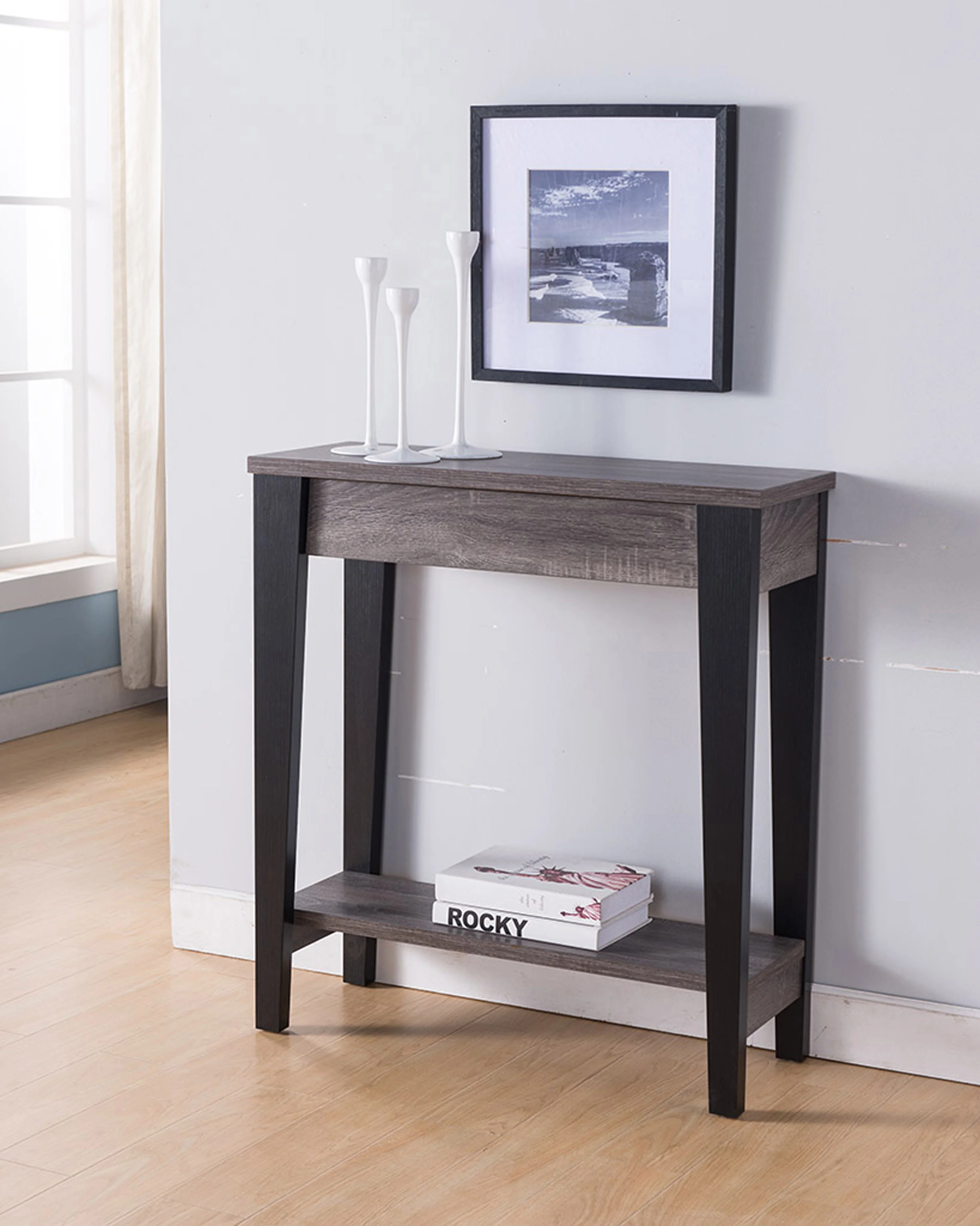 Efficient CONSOLE- GREY BLACK Relaxed