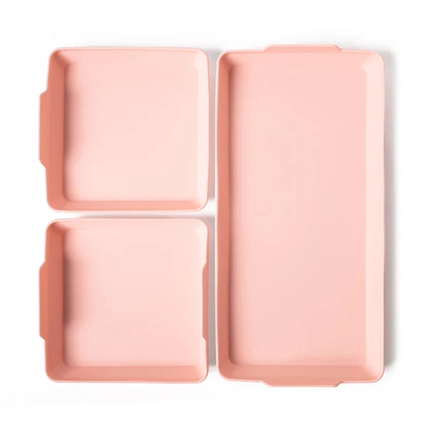Luxury SILICONE BAKING SHEET DIVIDERS PINK Organic