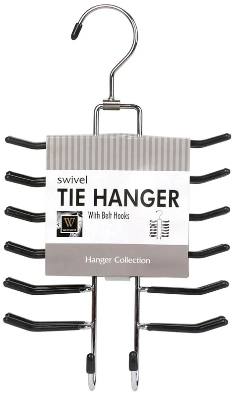 Functional CHROME SLIDING TIE RACK Expertly Made