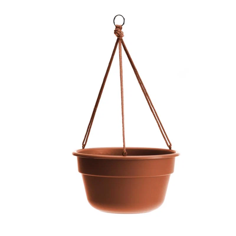Specialty TERRACOTTA RESIN HANGING BASKET 6.8 quot Innovative