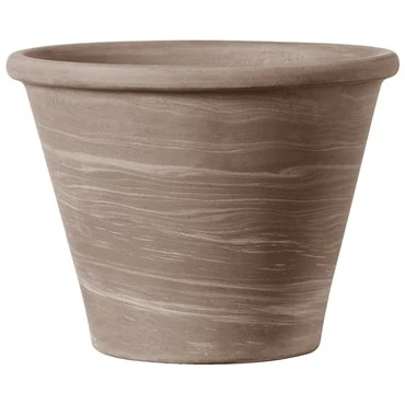 Minimalist CLAY DUO POT GRAPHITE 6.7 quot Fashionable