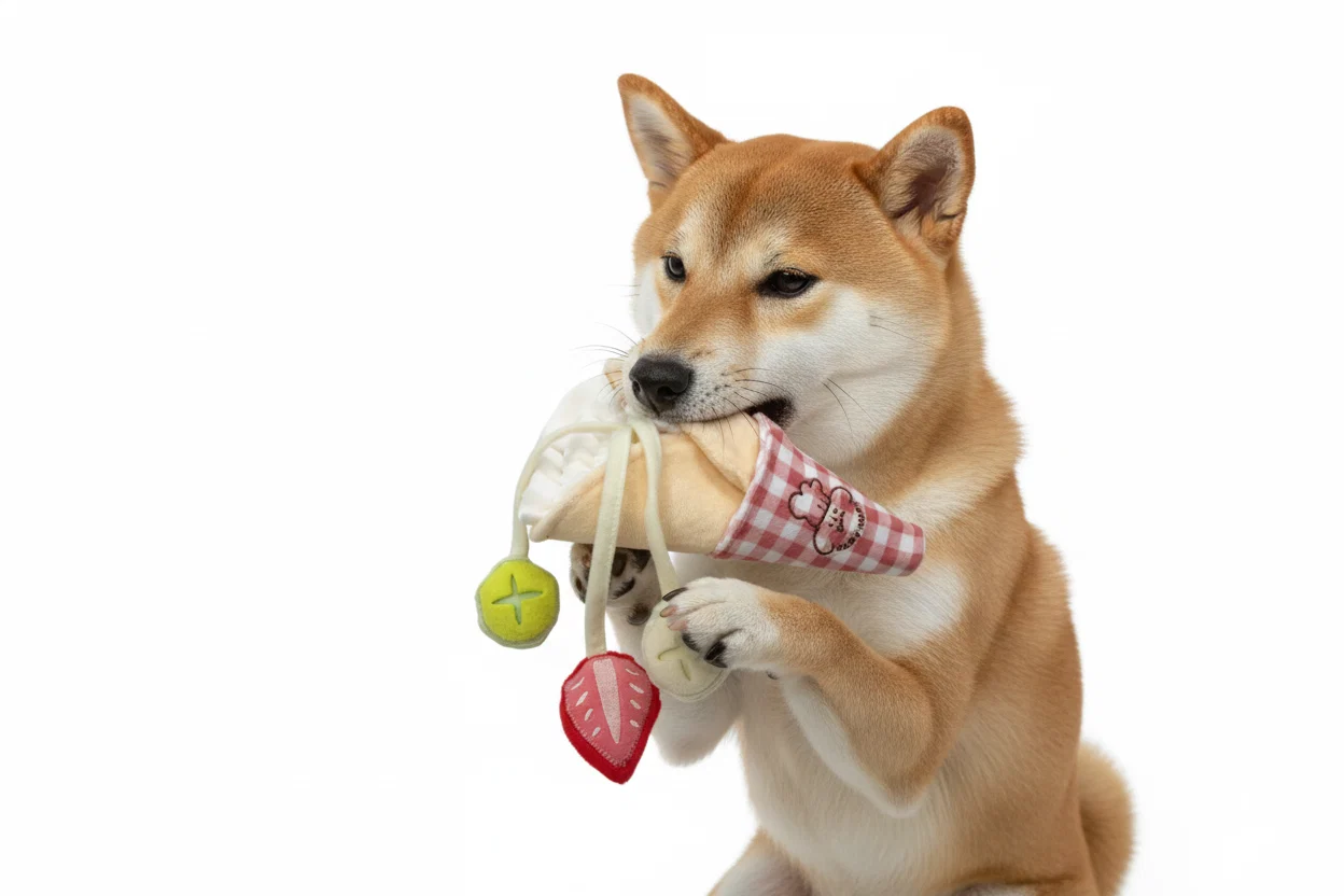 Flexible DOG TOY CREPE Authentic