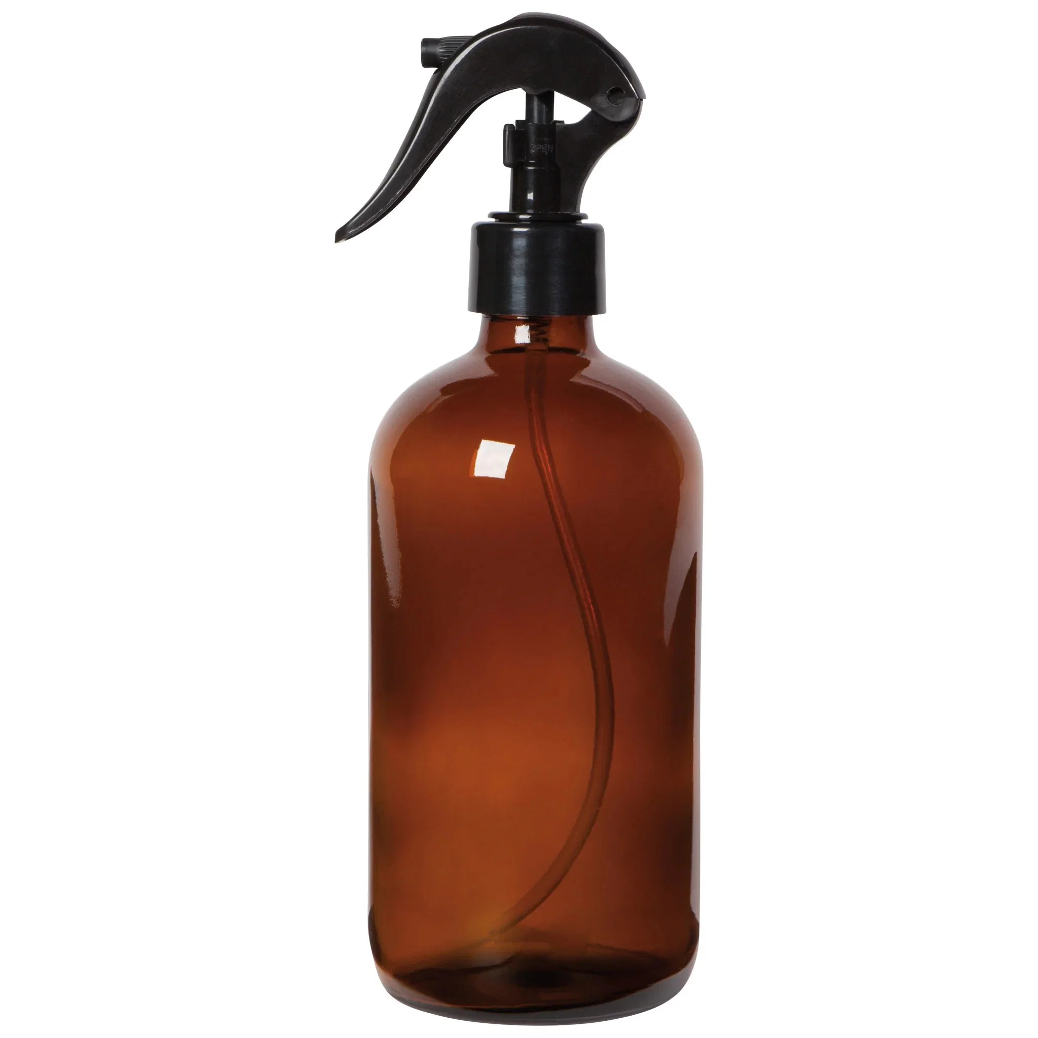 Healthy GLASS SPRAY BOTTLE AMBER Smart
