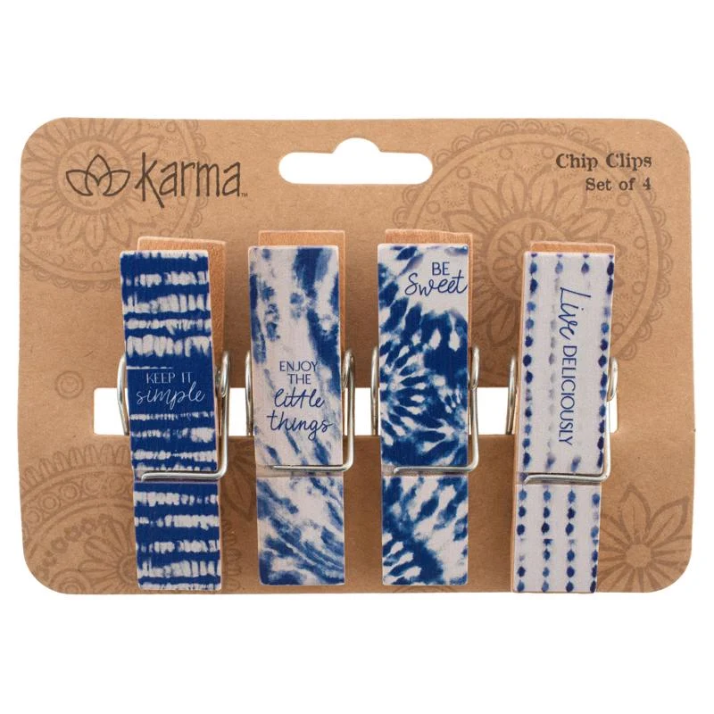 Responsible BAG CLIPS BLUE SWEETS Solid