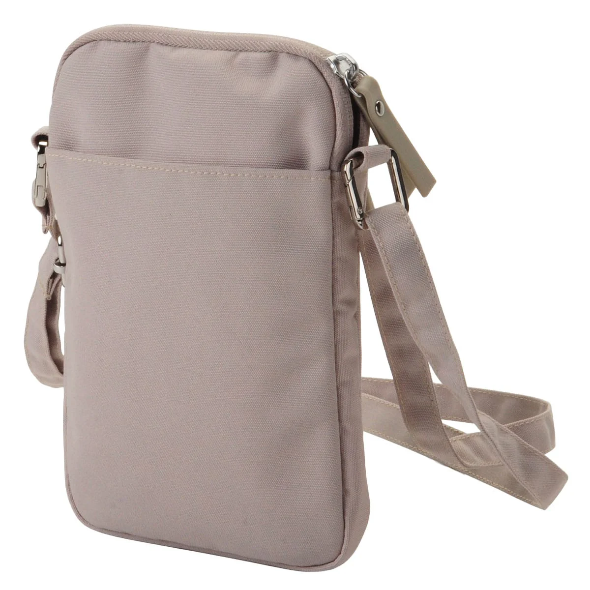Smooth Vertical Smartphone Pouch Middle Mocha Easy-to-Use