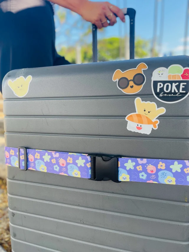 User-Friendly EDEN LUGGAGE STRAP CUTE LIL TOKYO Sophisticated