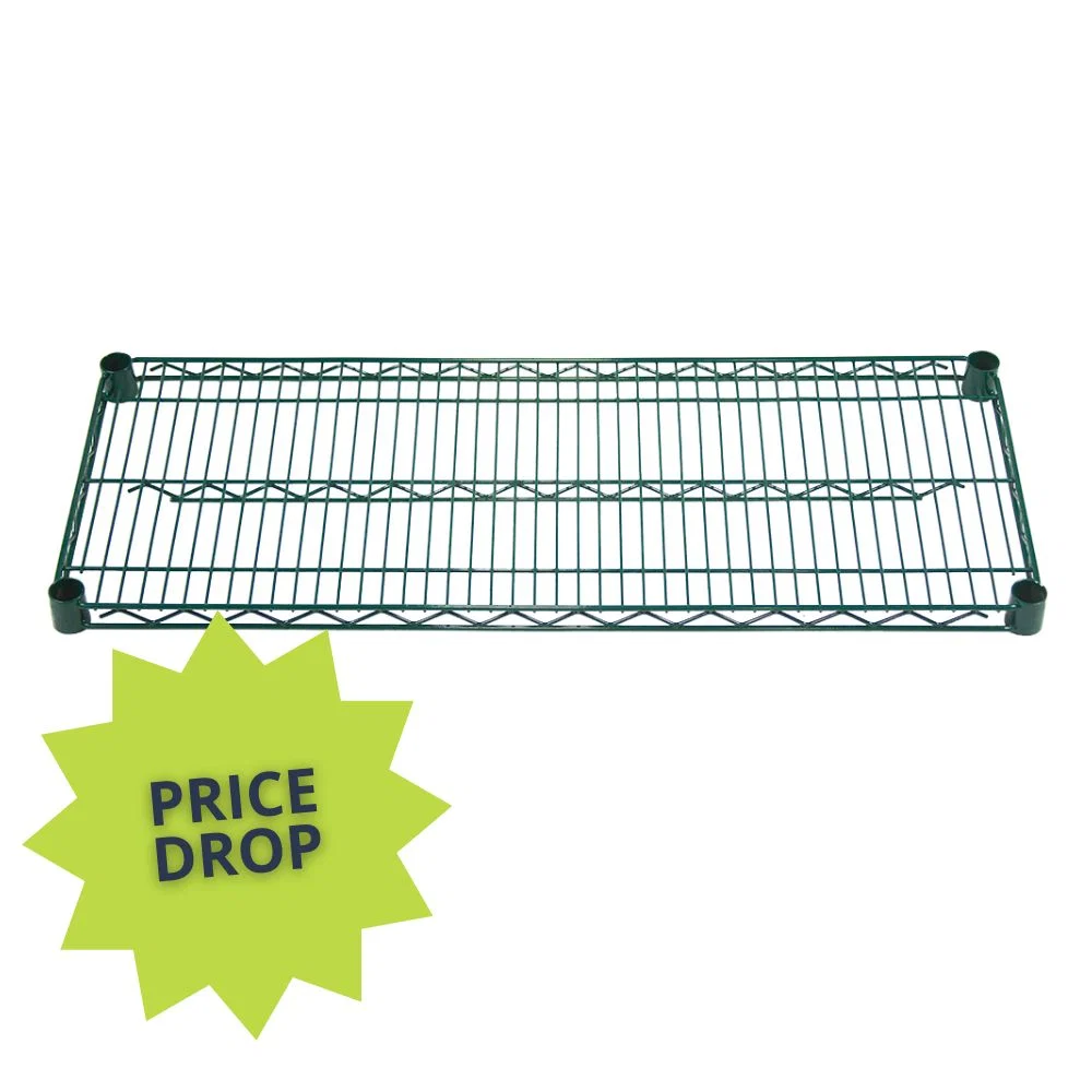 Clean Green Wire Shelves Authentic