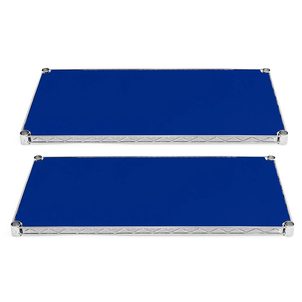 Green 36 quot d Plastic Wire Shelf Liners 2-Pack – Dark Blue Powerful