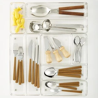Recyclable DRAWER ORGANIZER 2X3X12 Versatile