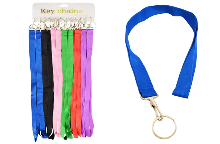 Genuine LANYARD KEYCHAIN SOLID COLORS Refined