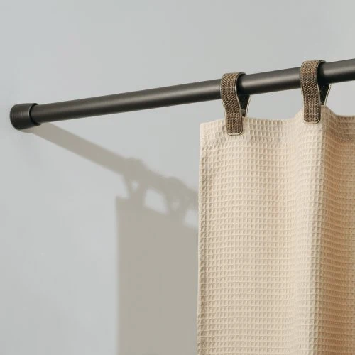 Fine SHOWER CURTAIN ROD 26 quot X 42 quot BRONZE Functional