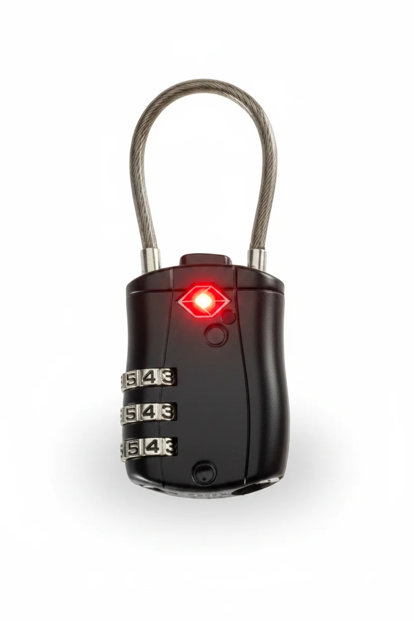 Smooth EASY READ CABLE LOCK BLACK Certified