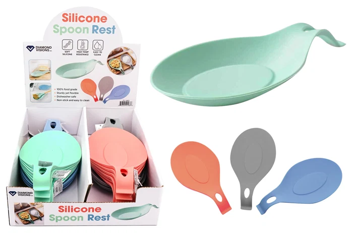 Smooth SILICONE SPOON REST MATTE Fashionable