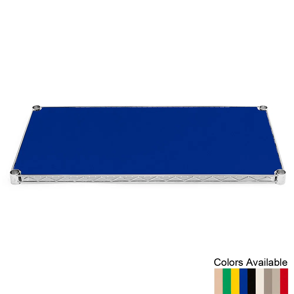 Next-Generation 24 quot d x 60 quot w Plastic Wire Shelf Liners for Enclosures Solid