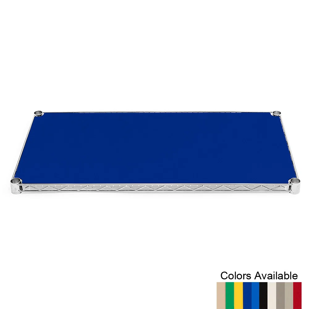Functional 18 quot d x 48 quot w Plastic Wire Shelf Liners for Enclosures Clean