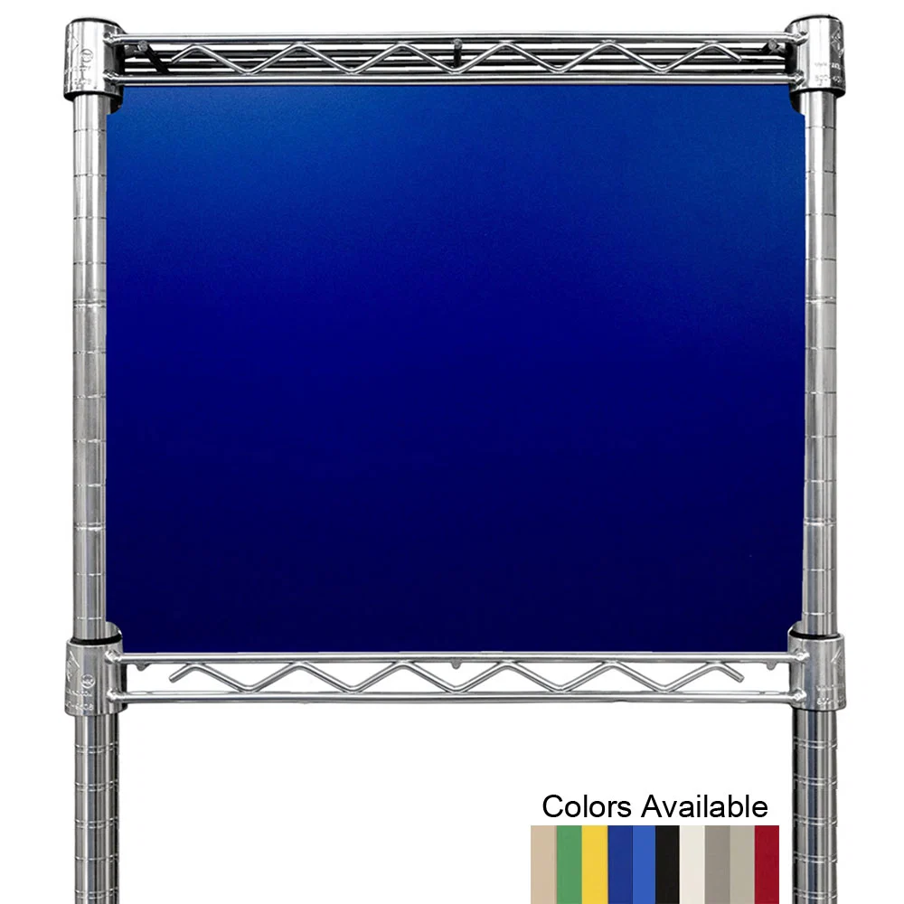 Expertly Made 24 quot d x 18 quot h Wire Shelving Side Panels – 2-Pack Powerful