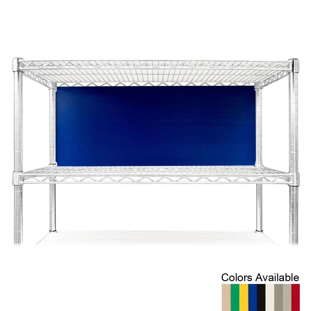 Fashionable 72 quot w x 13 quot h Wire Shelving Back Panels Genuine