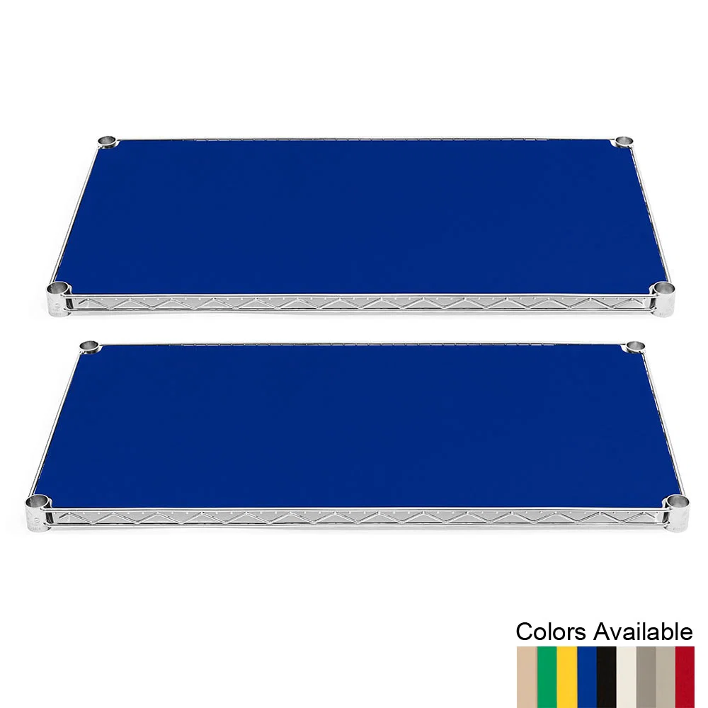 Enhanced 24 quot d x 60 quot w Plastic Wire Shelf Liners for Enclosures – 2-Pack Exclusive
