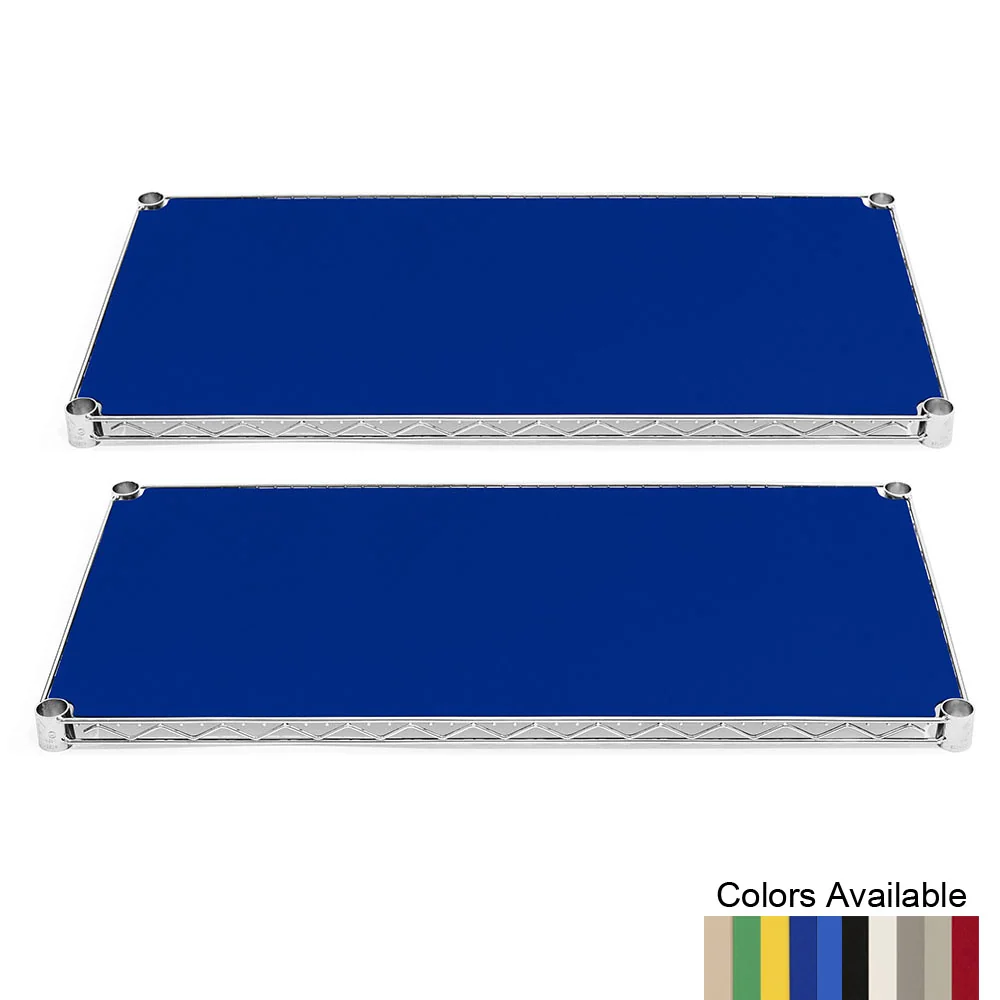 Flexible 14 quot d x 48 quot w Plastic Wire Shelf Liners for Side Panels – 2-Pack User-Friendly