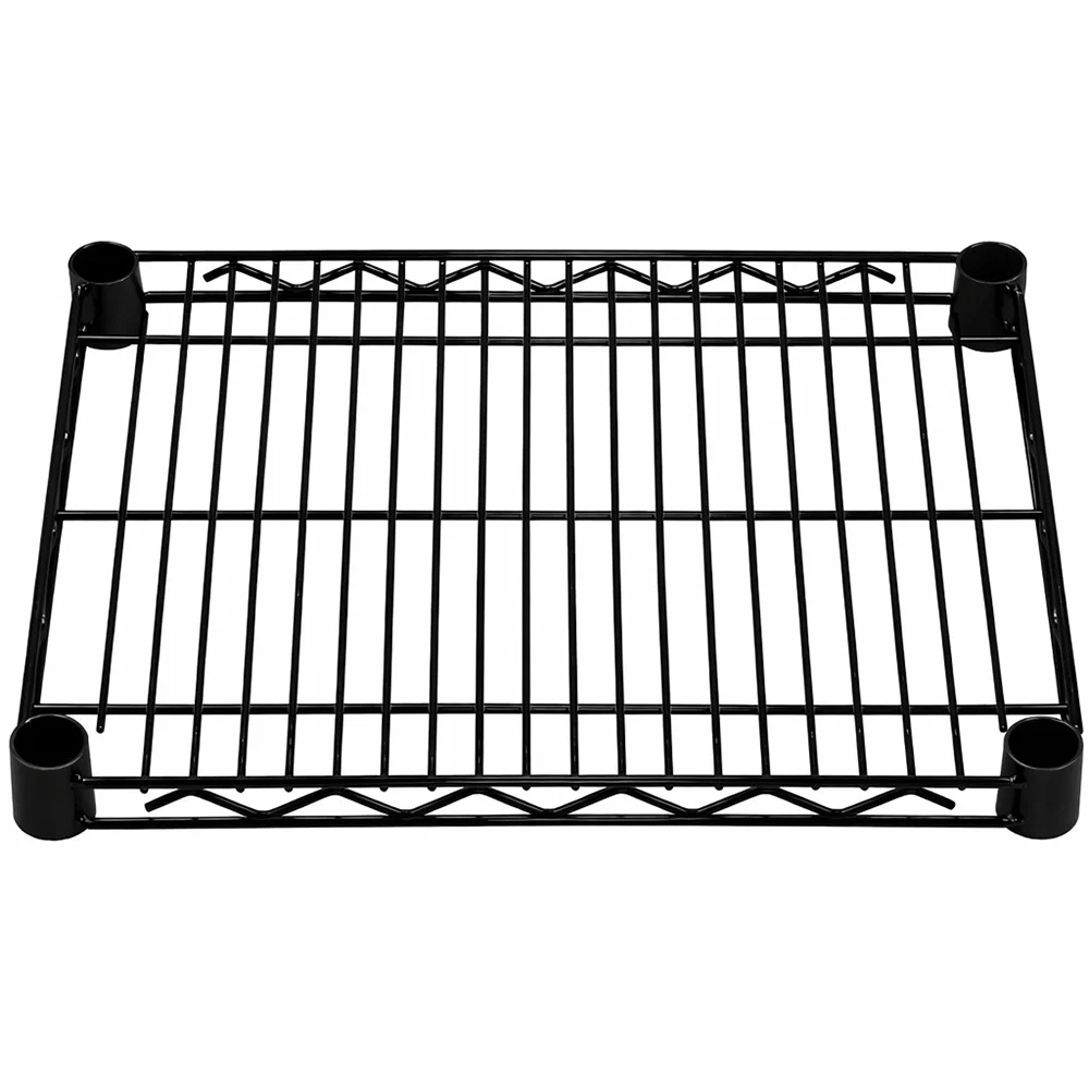 Eco-Friendly 14 quot d Black Wire Shelves Long-Lasting