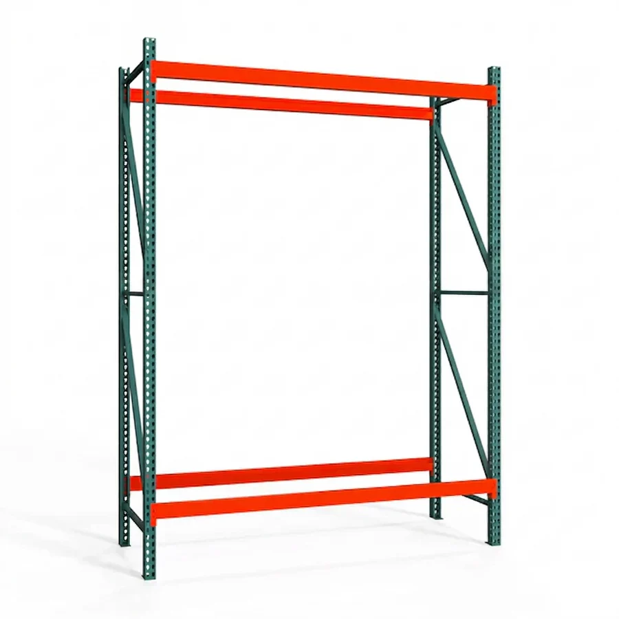 Soft 2-Tier Teardrop Pallet Rack Starter Units – 24 quot d x 144 quot h Long-Lasting