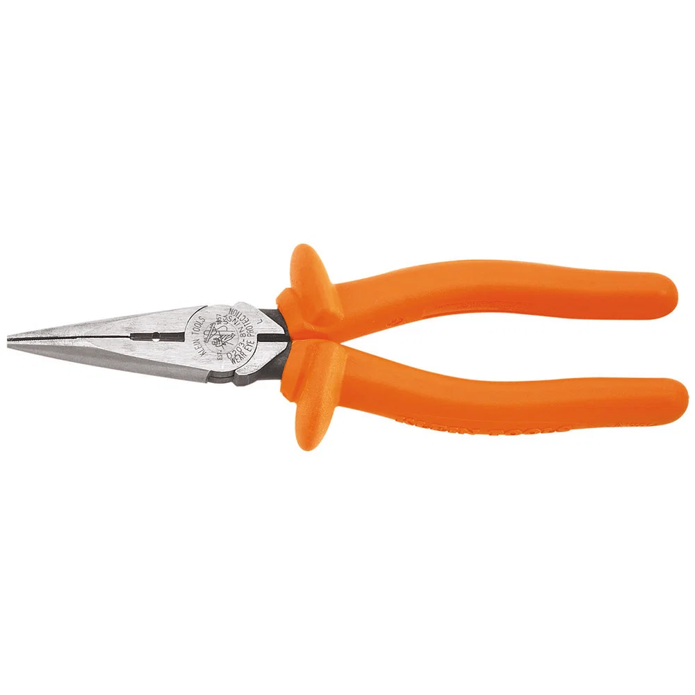 Relaxed Klein Long Nose Pliers Insulated 8-Inch D203-8-INS Breathable