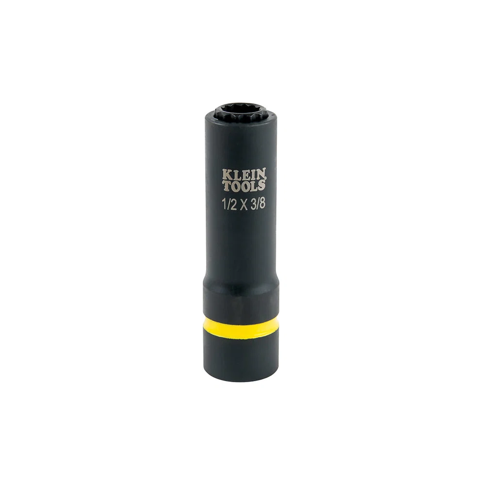 Specialty Klein 2-in-1 Impact Socket 12-Point 1 2 and 3 8-Inch 66011 Refined
