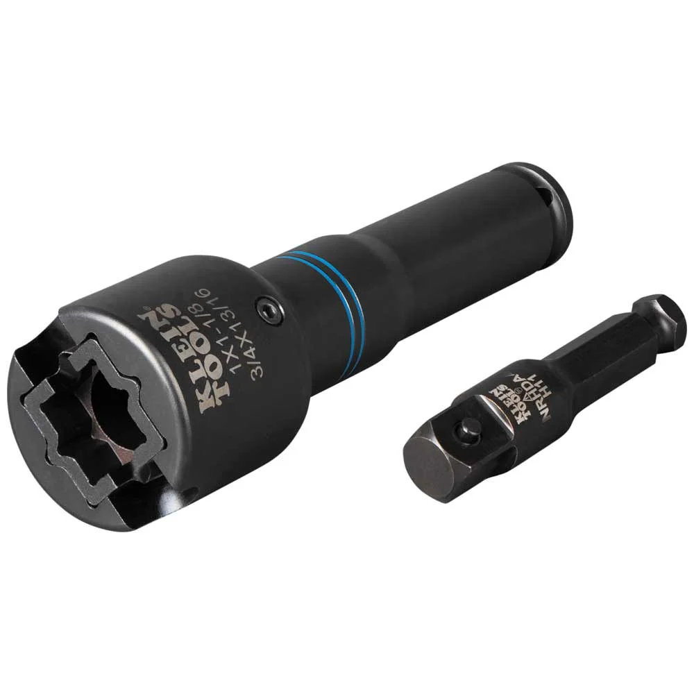Practical Klein 4-in-1 Square Impact Socket NRHD4 Certified