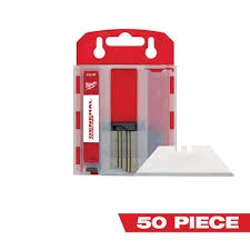 Crafted Milwaukee 50 PC General Purpose Utility Blades w Dispenser 48-22-1950 Sophisticated
