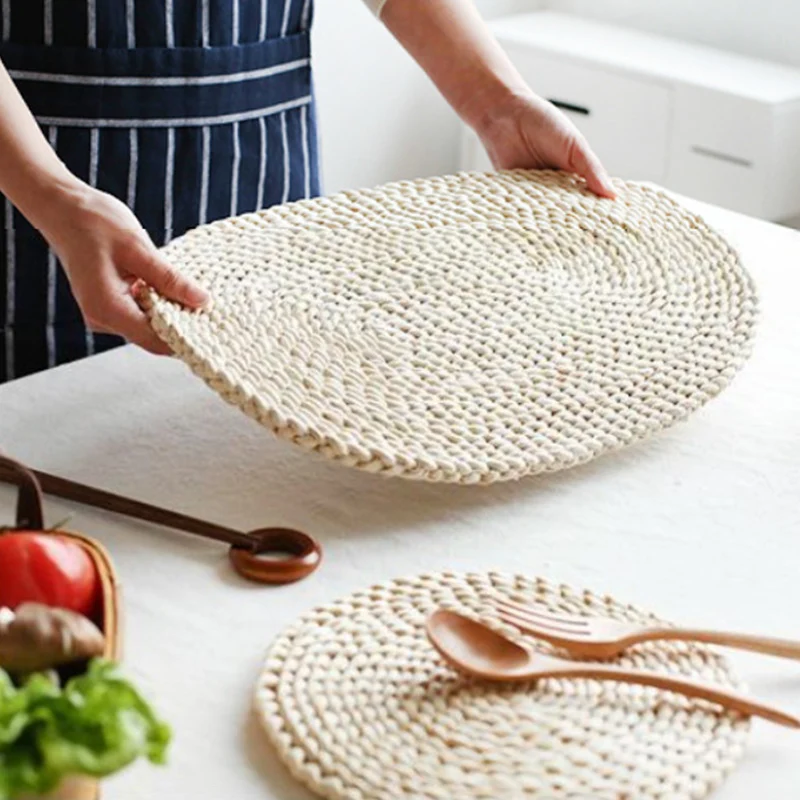 Selected Ownkoti Oval Woven Placemats Table Mats 2PCS Convenient
