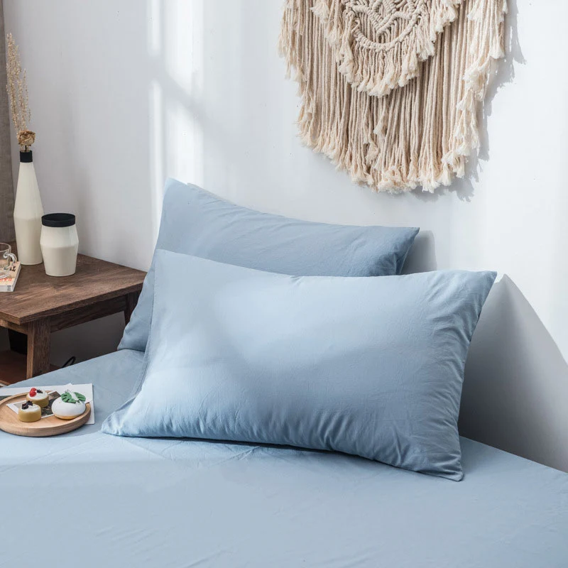 Premium Material Ownkoti Stylish Soft Pure Cotton Pillowcase 2PCS Fine