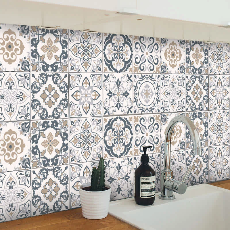 Powerful Ownkoti Mixed Pattern Wallpaper Sticker for Home 10PCS World-Class