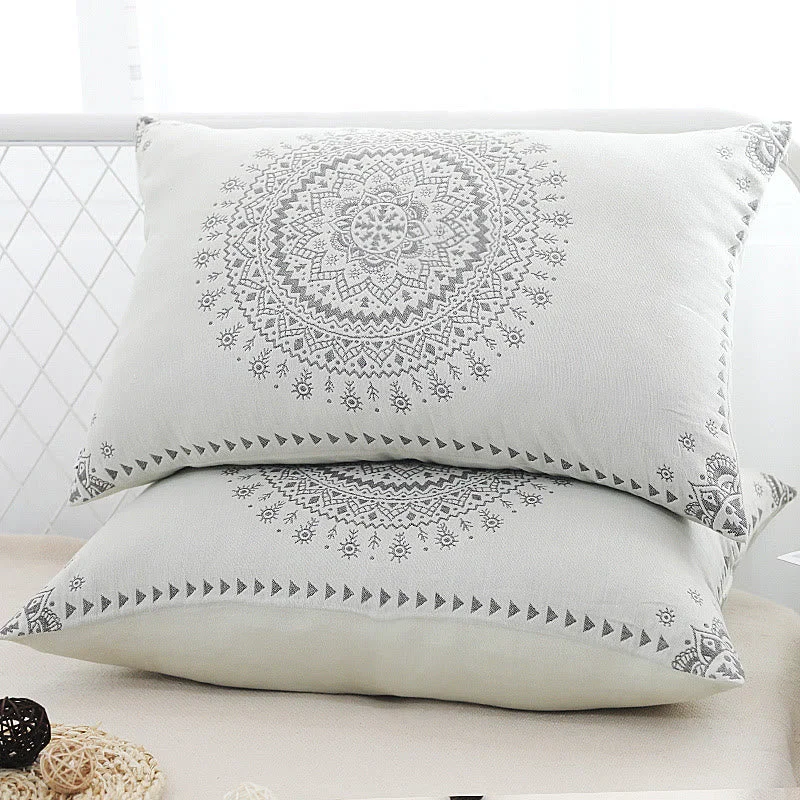 Effective Ownkoti Mandala Soft Cotton Gauze Pillowcases 2pcs Fast