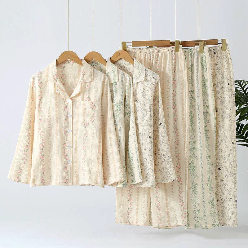 Sustainable Ownkoti Forest Style Pure Cotton Loungewear Set Powerful