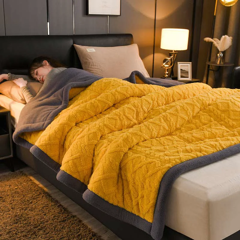 Genuine Ownkoti Luxurious Thick Warm Fleece Throw Blanket Premium